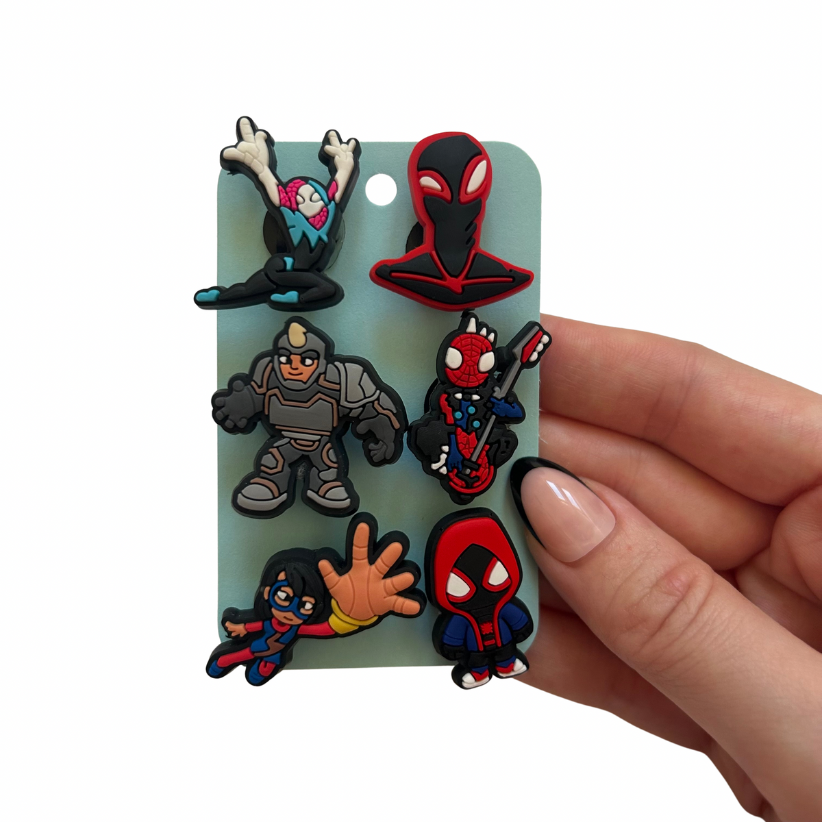 Superhero Shoe Charms