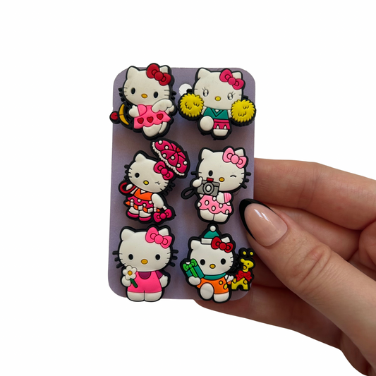 Kitty Shoe Charms