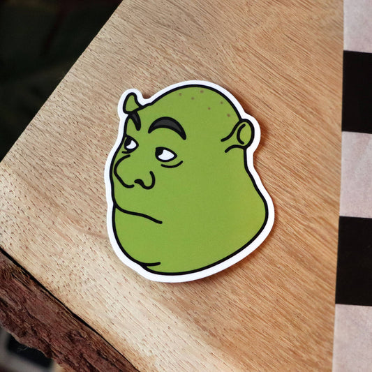 Ogre Meme | Glossy Vinyl Sticker 