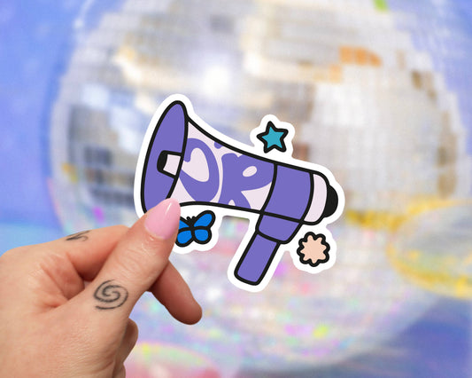 Olivia Rodrigo Vinyl Sticker | Glossy Laptop Sticker
